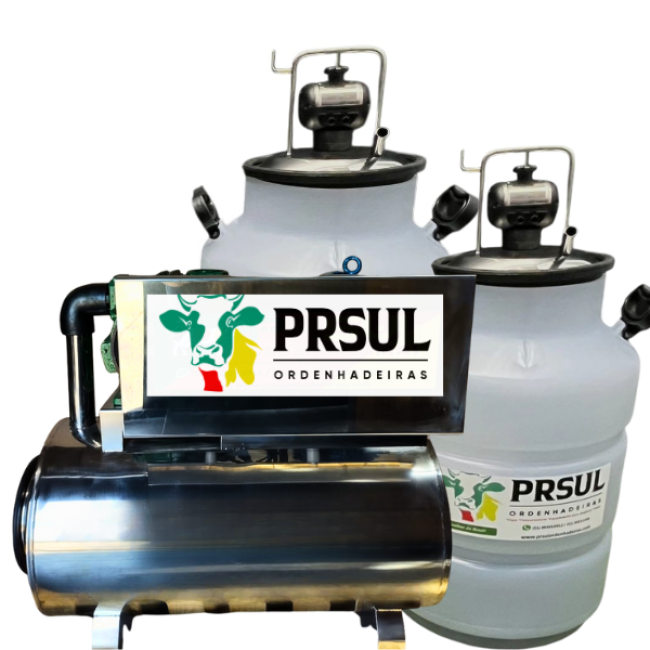 ORDENHADEIRA FIXA BALDE AO PÉ BV 1000 LT