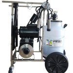 Ordenhadeira móvel de carrinho BV 300 lt