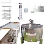 Kit queijaria para processar 500 litros de leite por vez