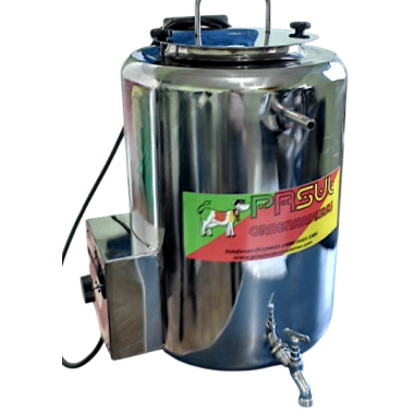Aquecedor de água para limpeza da ordenha