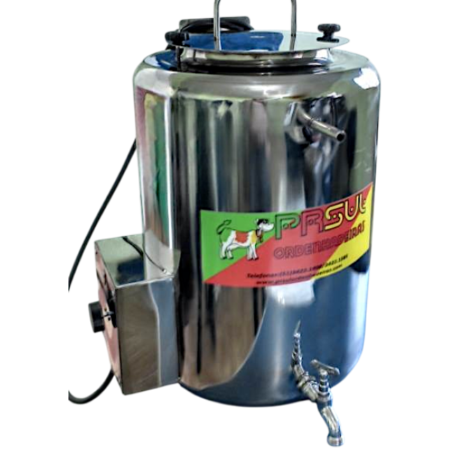 Aquecedor de água para limpeza da ordenha