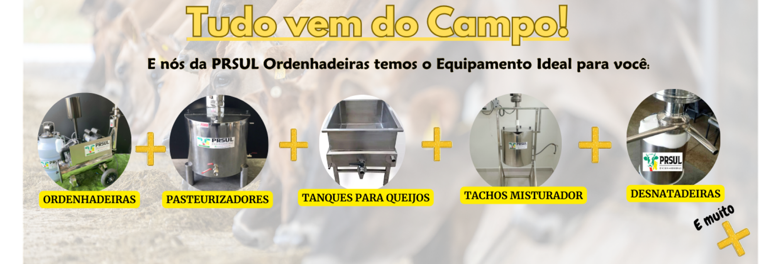 tudo vem do campo
