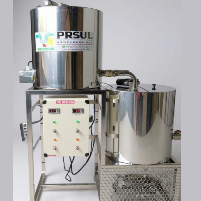 Kit com Pasteurizador + Resfriador para líquidos